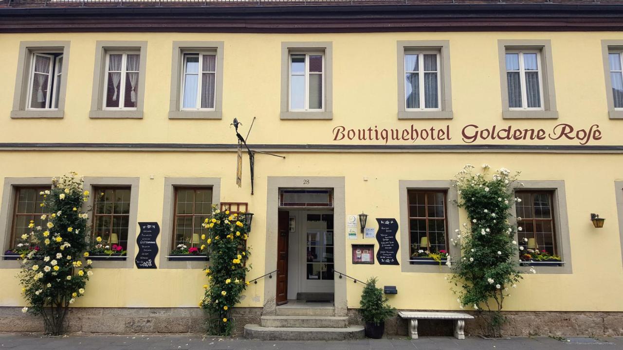 Boutiquehotel Goldene Rose - Self-Check-In Rothenburg ob der Tauber Exterior photo