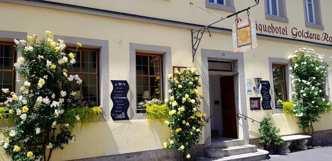 Boutiquehotel Goldene Rose - Self-Check-In Rothenburg ob der Tauber Exterior photo